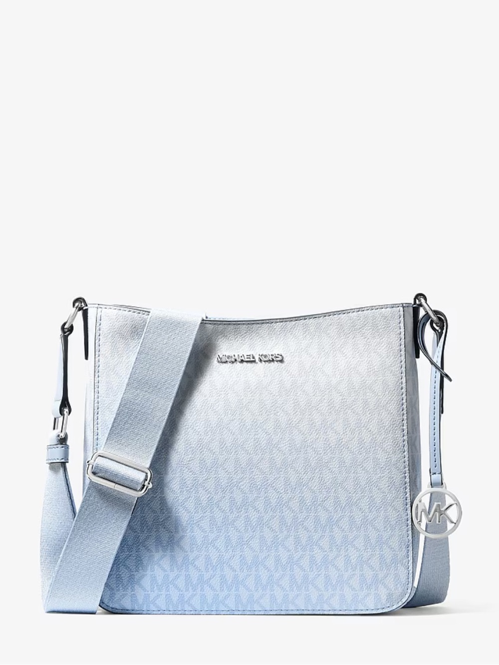 Michael Kors Light Blue Signature Crossbody Bag